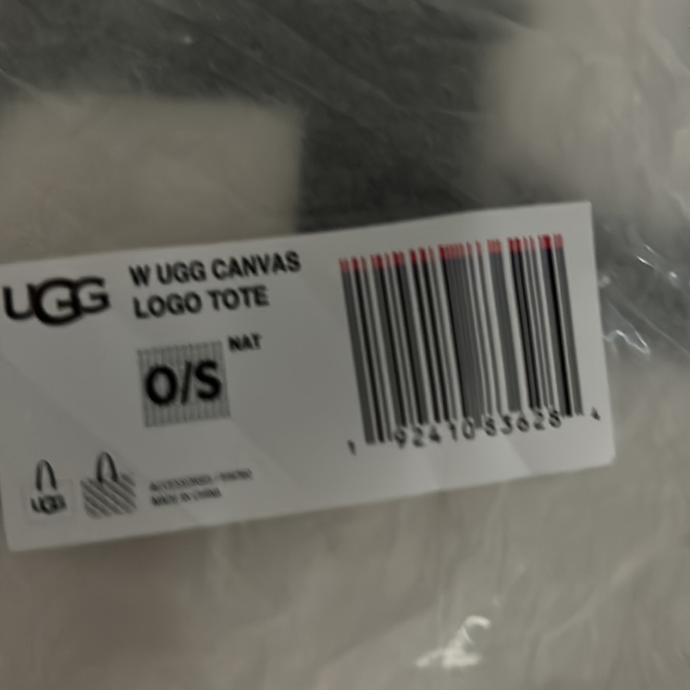 UGG Logo Canvas Tote - Picture 4 of 4